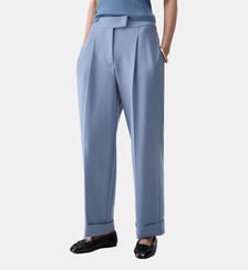 Pantalon Mélangé avec Revers Liu Jo