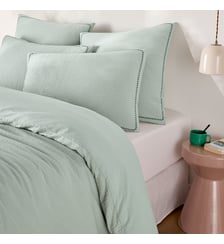 Housse de couette en coton, effet gaufré La Redoute Interieurs