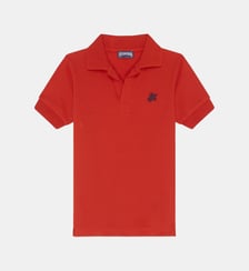 Polo en coton piqué Tortue brodée Vilebrequin