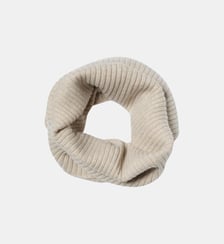 Snood cachemire femme maille côtelée   Bompard