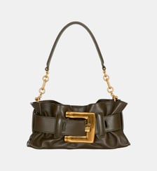 Sac Anthem Mini Shoulder en cuir de veau Balmain