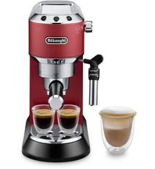 Machine à expresso EC695.R Dedica rouge DeLonghi