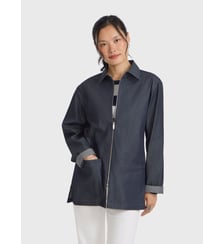 chemise denim zippée Agnès b.