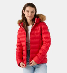 Doudoune cintrée à capuche Luxe grand froid matelassée déperlante
 Jott