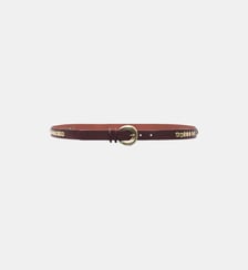Ceinture en cuir effet lézard - CONSTANCE Pablo