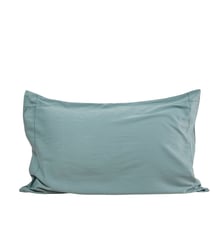 Lot de 2 taies d'oreiller ANOUK  Satin de coton lavé, 65x65 cm Madura