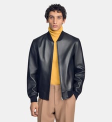 Blouson en cuir Sandro