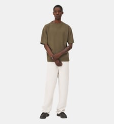 Pantalon élastiqué relax Michigan Ecru Noyoco