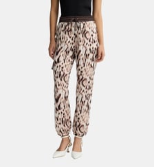 Pantalon de jogging en satin imprimé Liu Jo