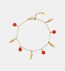 Bracelet Nélie Rouge Les Cléias