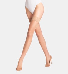 Bas Autofixants Shelina 12 Fibre artificielle Ultra-transparent Falke