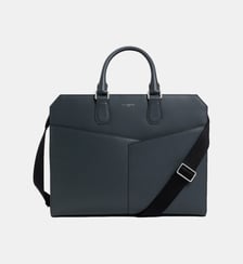 Porte documents 15" Anatole en cuir liégé et cuir lisse Le Tanneur