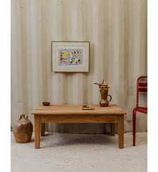 Table basse en bois Léonie N°969- Produit chiné Debongout