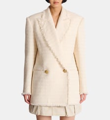 Veste 2 boutons en tweed Balmain
