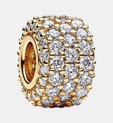 Charm Triple Rang Pavé Scintillant Pandora