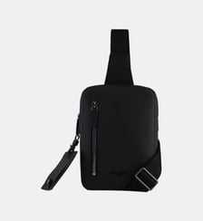 Sacoche à dos slingbag Emile en cuir monogramme Le Tanneur