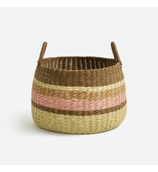 Panier de rangement forme boule, en corde de papier La Redoute Interieurs