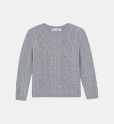 Pull -   laine maille tricot tréssée Tartine Et Chocolat