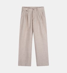 Pantalon en lin BOSS Kidswear