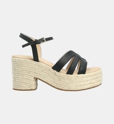 Sandale corde eleonore - cuir lisse Colisée Paris