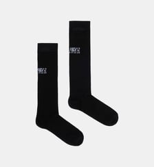 Chaussettes avec logo numérique MM6 Maison Margiela