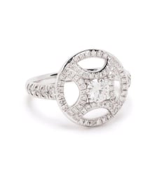 Bague Perpétuel.le 0.25 carat pavée Loyal.e Paris