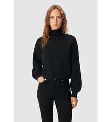 Pull tricot boutons strass épaules Ikks
