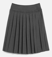 Jupe midi plissée unisexe en laine AMI Paris