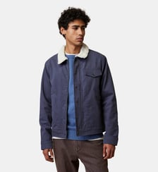 Veste en tissu sergé Faguo