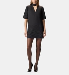 Robe t-shirt à strass Pinko