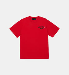 T-shirt à col rond avec logo Dsquared2