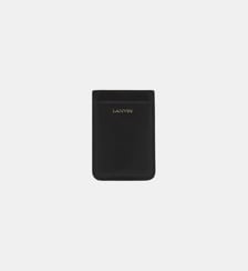 Porte-Cartes Magnétique En Cuir Lanvin