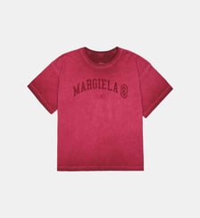 T-shirt col rond avec logo MM6 Maison Margiela