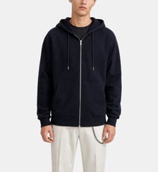 Cardigan à capuche en laine mérinos The Kooples