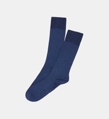 Chaussettes en fil d'écosse - Marine Arthur
