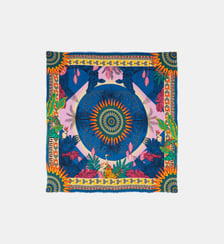 Foulard à motifs colorés en viscose ZOULOU Wild