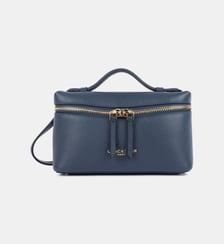 Sac à main boite Milano en cuir grainé Lancaster