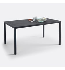 Table rectangulaire en métal acier perforé La Redoute Interieurs