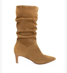 Bottes velours Adriana Mellow Yellow