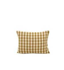 Housse De Coussin  Double gaze gaufrée en vichy Madura