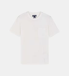 T-shirt en coton organique uni Vilebrequin