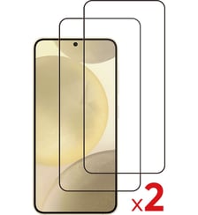 Protège écran Samsung S25+ verre trempé x2 Essentiel B