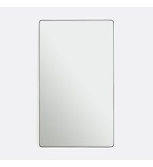 Miroir rectangulaire, en métal fer, largeur 100 x hauteur 170 cm La Redoute Interieurs