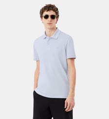 Polo Commuter slim fit Piqué marquage jacquard Lacoste