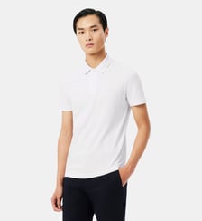 Polo Commuter slim fit Piqué marquage jacquard Lacoste