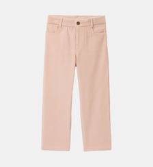 Pantalon droit en velours Fille Cyrillus