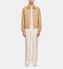 Blouson en coton zippé Sandro