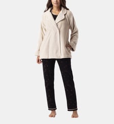 Veste en peluche flanelle ESSENTIEL H77A Lingerie Le Chat