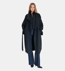 Trench Tybalt Noir Zapa