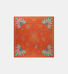 Foulard à motifs colorés en viscose COMETE Wild